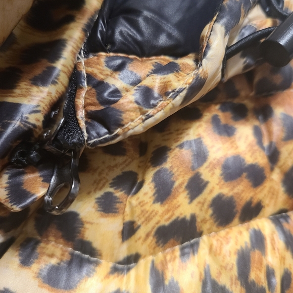 HP👌💫 NOIZE Claire Cheeta Animal Print jacket long M - Picture 12 of 13